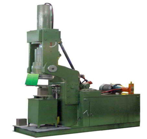 vertical-extruder for ceramic honeycomb substrate